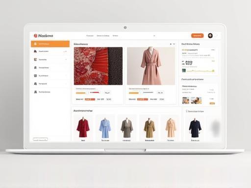 SaaS screenshot showing a digital portfolio or sales dashboard.